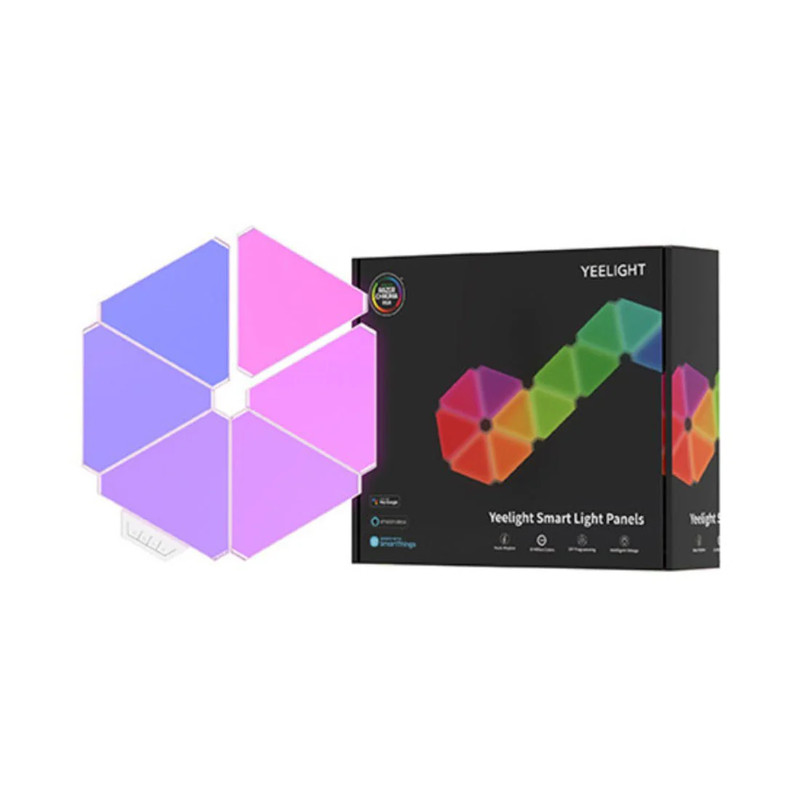 Yeelight Smart RGB Light Panels - 6 Pieces - إضاءة
